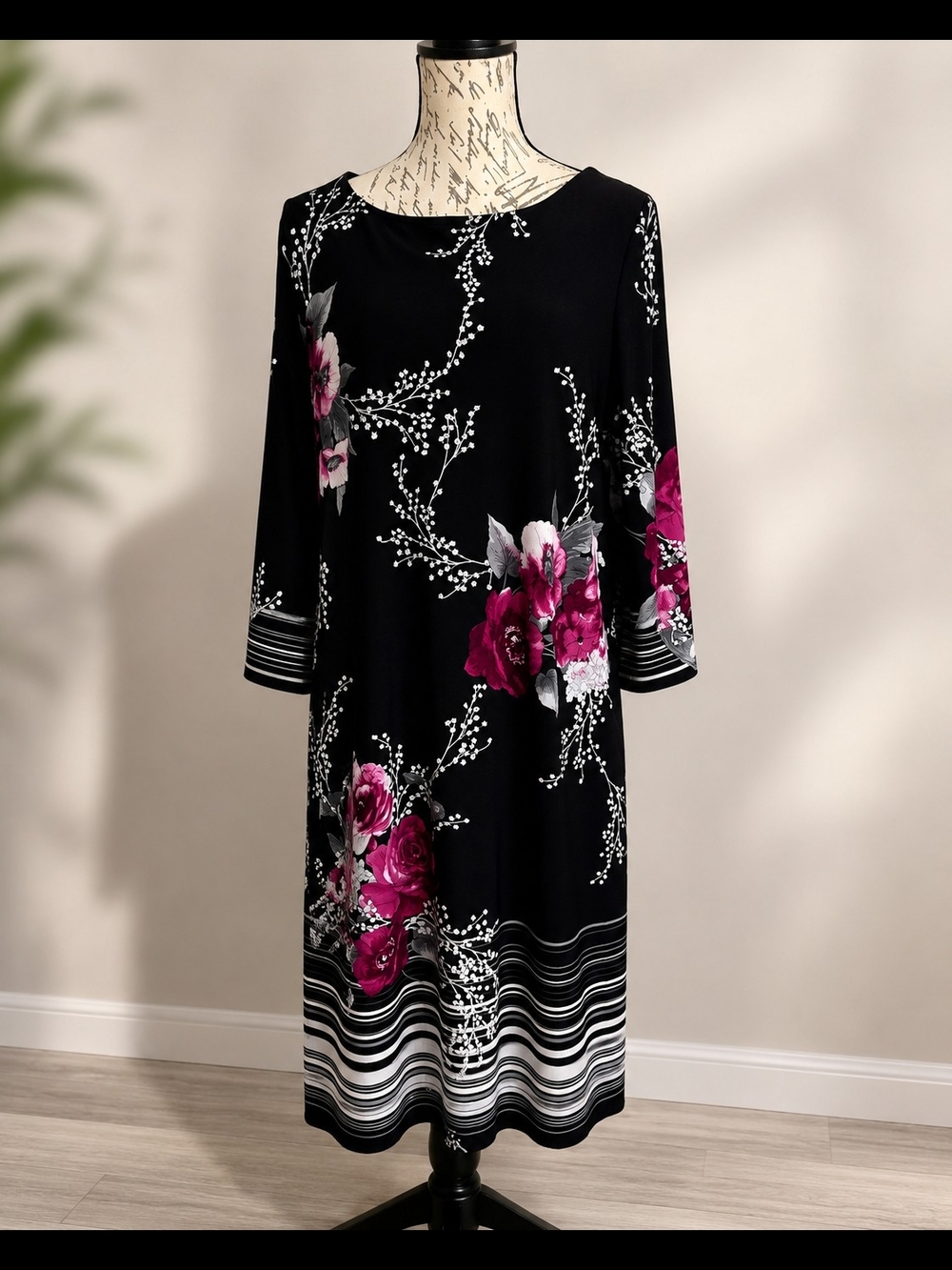 Studio One New York Floral Shift Dress – Women's XL